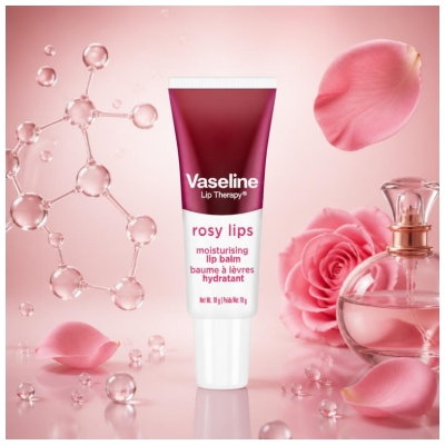 Baseline Bálsamo Labial Labios Rosados 10 g