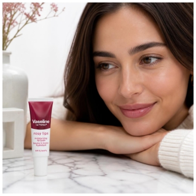 Vaseline Læbepomade Rosy Lips 10 g
