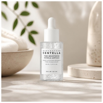 Skin1004 Madagaskaro Centella atspalvį šviesinanti ampulė 100 ml