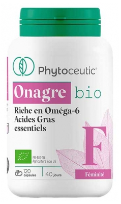 Phytoceutic Økologisk Aftenlys Olie 120 Kapsler