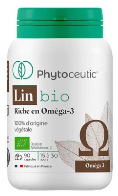 Phytoceutic Organic Flax 90 Capsules