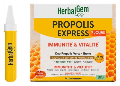 HerbalGem Monodoser Propolis Bio 7 Monodoser