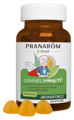 Pranarôm Aromaforce Gomme Immunitarie Junior 60 Gomme