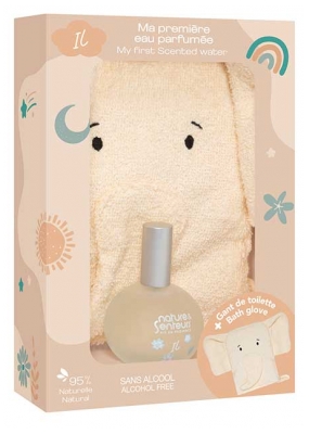 Nature & Senteurs Presentförpackning Min Första Parfymerade Vatten Pojke 50 ml + Gratis Tvätthandske