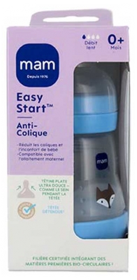 MAM Easy Start Baby Bottle 160 ml 0 Months and + Flow 1