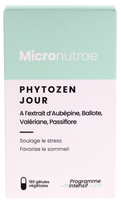 Micronutrae Phytozen Jour 180 Vegetabiliska Kapslar