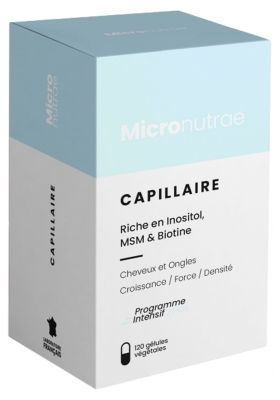 Micronutrae Capillaire 120 Vegetabiliska Kapslar
