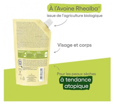 A-DERMA Exomega Control Huile Lavante Émolliente Anti-Grattage Recharge 500 ml