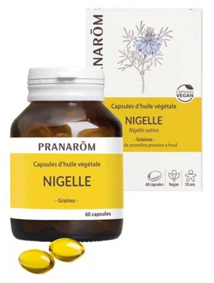 Pranarôm Olio Vegetale di Nigella Capsule 60 Capsule