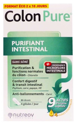 Nutreov Pure Colon Intestinal Purifier 80 Capsules