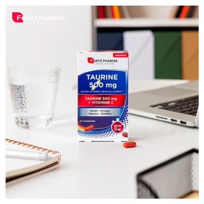 Forté Pharma Taurine 500 mg 30 Tablets