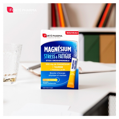Forté Pharma Magnesium Stress & Fatigue 20 Orodispersible Sticks