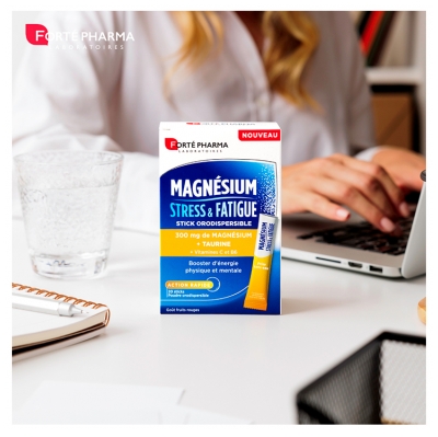 Forté Pharma Magneziu Stres & Oboseală 20 Plicuri Orodispersabile