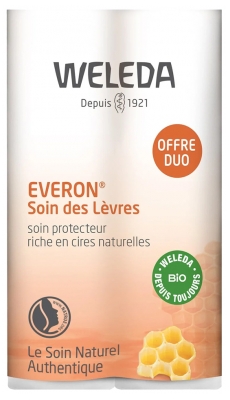 Weleda Everon nega za ustnice, 2 x 4,8 g