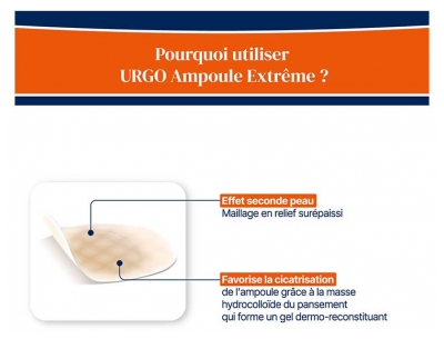 Urgo Ampoules Extrême 10 Pansements Grand Format