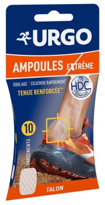 Urgo Ampoules Extrême 10 Pansements Grand Format