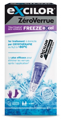 Excilor Zero Wart Treatment Freeze Excel