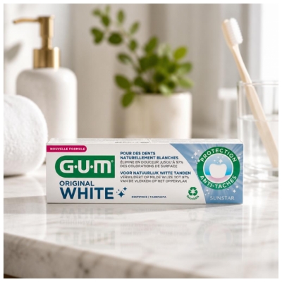 GUM Original White Zobna pasta 75 ml