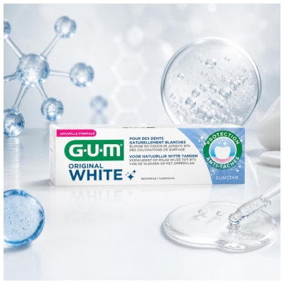 GUM Original White Zobna pasta 75 ml