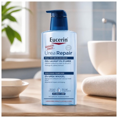 Eucerin UreaRepair Wasgel 5% Ureum 400 ml