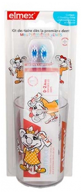 Elmex Kit Dentale per Bambini - Colore: Viola e blu