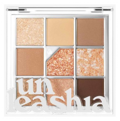 Unleashia Glitterpedia paleta za oči z 9 odtenki - Odtenek: Vse rjave barve