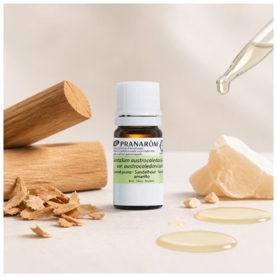 Pranarôm Gul Sandelträ (Santalum Austro. Var. Austrocaledenicum) Ekologisk 5 ml
