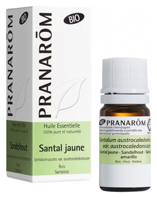 Pranarôm Gul Sandelträ (Santalum Austro. Var. Austrocaledenicum) Ekologisk 5 ml