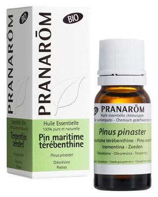 Pranarôm Óleo Essencial Pinheiro Bravo Terebintina (Pinus Pinastar) Bio 10 ml