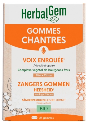 HerbalGem Bio Chantres Gum 24 Gum