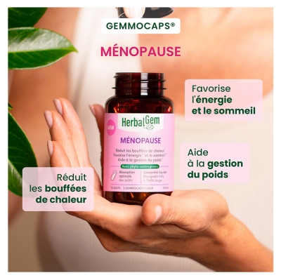 HerbalGem Ménopause 30 Gélules