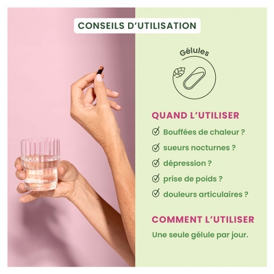 HerbalGem Ménopause 30 Gélules