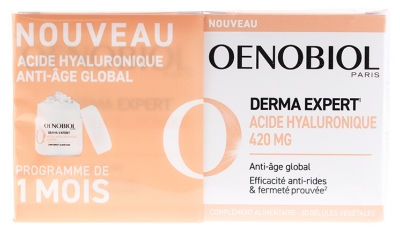 Derma Expert Ácido Hialurónico 420 mg Envase de 2 x 30 Cápsulas