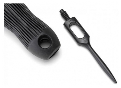 Corioliss Brosse Paddle Black Soft Touch