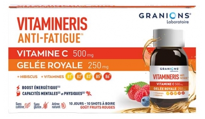 Granions Vitamineris Anti-Fatigue 10 Shots