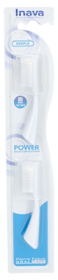 Inava Power 2 Soft Wymienne Główki Szczoteczki