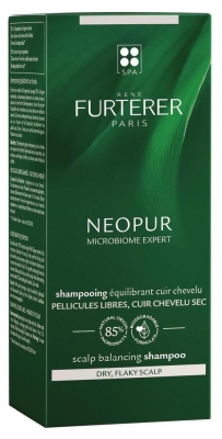 René Furterer Neopur Microbiome Expert Shampoing Antipelliculaire Équilibrant Pellicules Sèches 150 ml