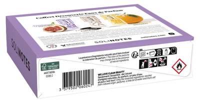 Solinotes Set Regalo di Eaux de Parfums al Fico, Alla Tonka e ai Fiori D'arancio