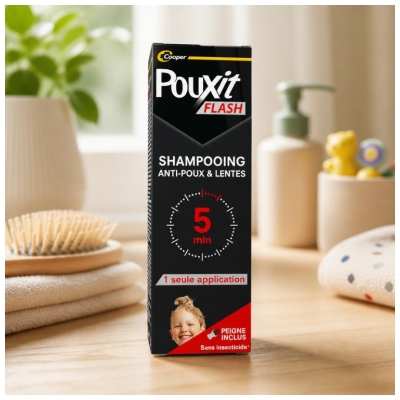 Pouxit Flash Anti-Poux et Lentes Šampūnas 100 ml