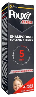 Pouxit Flash Anti-Poux et Lentes Shampoing 100 ml