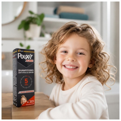 Pouxit Flash Șampon Anti-Păduchi și Lindini 100 ml