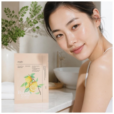 Ondo Beauty 36.5 Charcoal & Yuja Bubble Mask 25 g