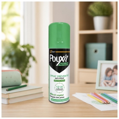 Pouxit Répulsif Spray Préventif Anti-Poux 75 ml