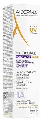 A-DERMA Epitheliale A.H Ultra Repair Crema Riparatrice Anti-Danni SPF50+ 100 ml