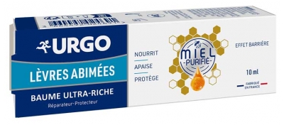Urgo Lèvres Abîmées Baume Ultra-Riche 10 ml