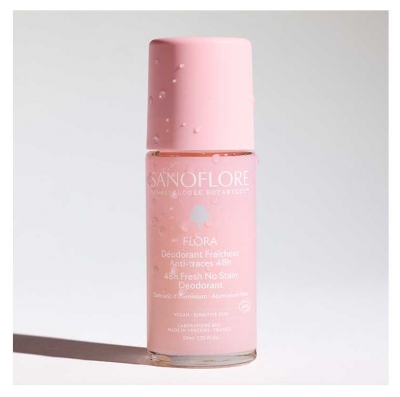 Sanoflore Deodorant Svěžest 48H Flora Roll-On Bio 50 ml