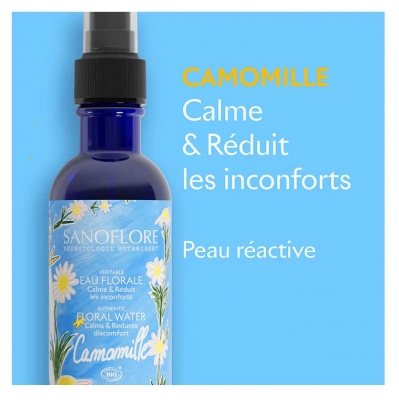 Sanoflore Véritable Eau Florale Camomille x Jacques Merle 200 ml