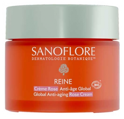 Sanoflore Reine Rose Anti-Âge Global Bio Krēms 50 ml