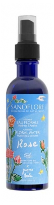 Sanoflore Skutečná Růžová Květová Voda x Jacques Merle 200 ml