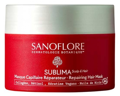 Sanoflore Sublima Reparierende Bio-Haar-Maske 200 ml
